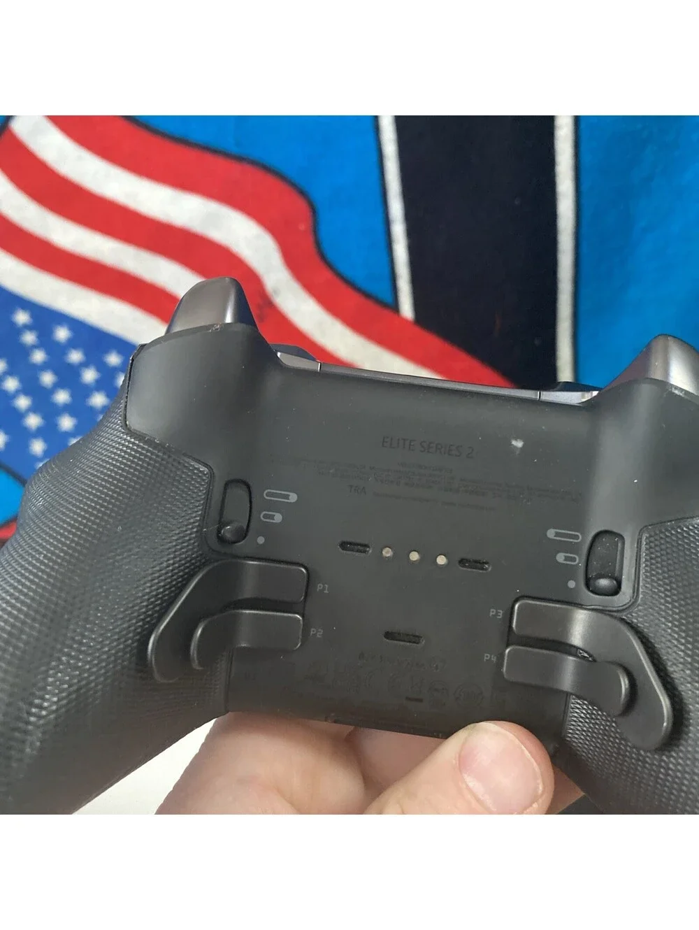 2 Microsoft Xbox Elite Wireless Controller Series 2 Untested Black Parts Read